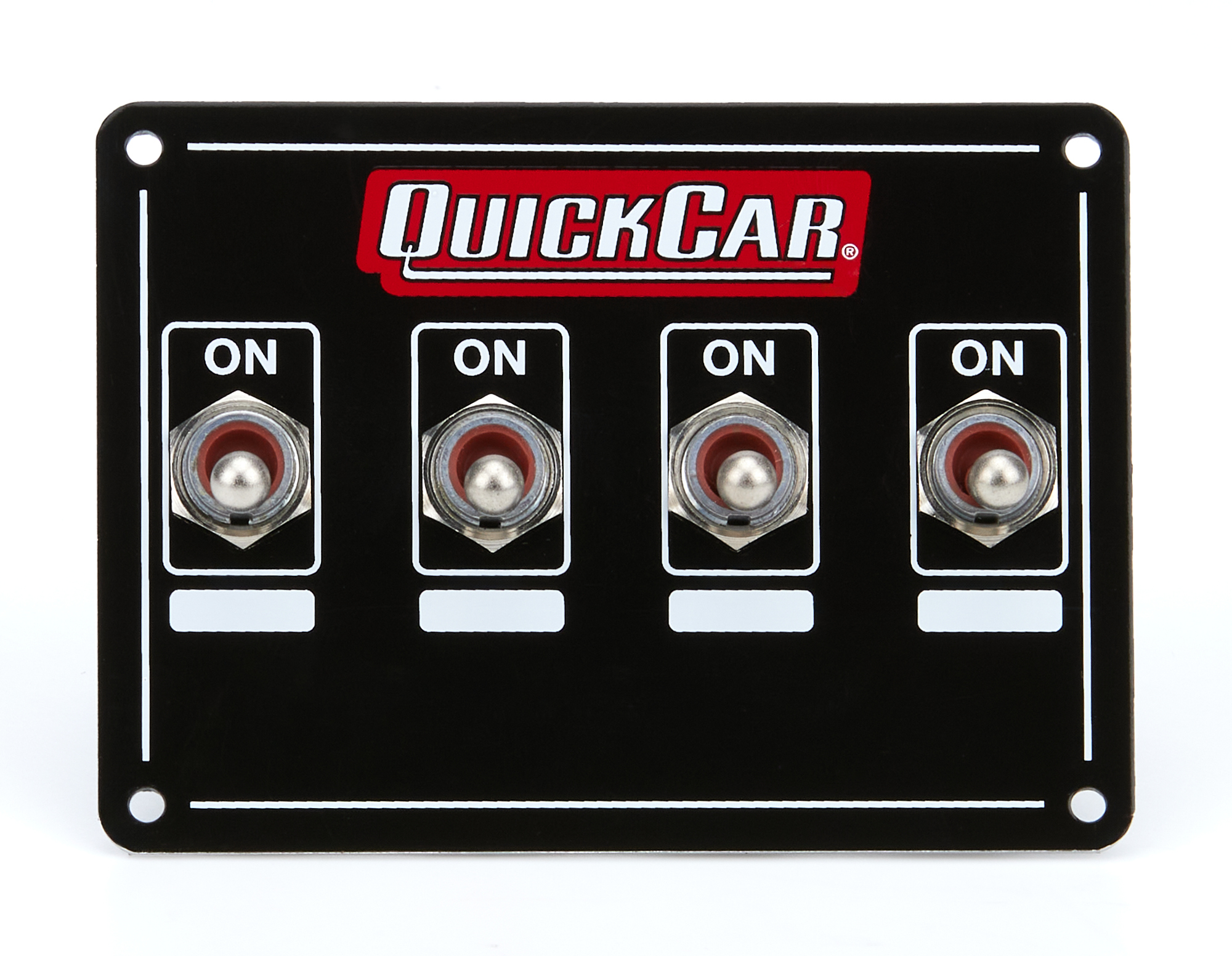 QUICKCAR RACING PRODUCTS — QUICKCAR RACING PRODUCTS Accessory Panel 4 Switch Weatherproof