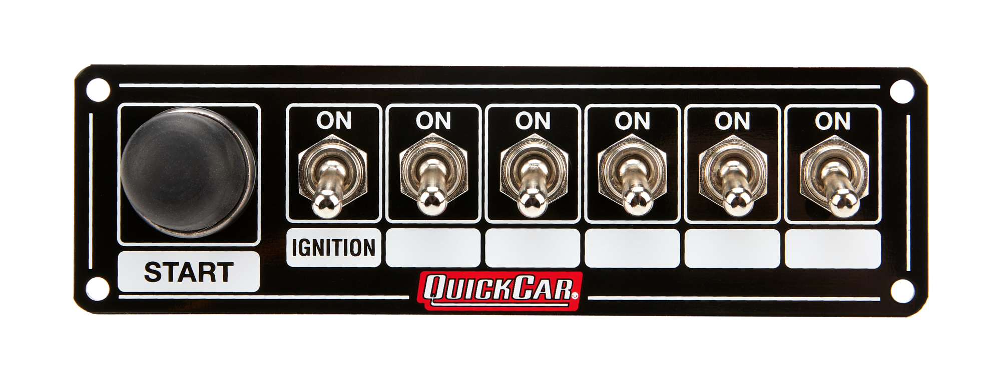 QuickCar 50865 Switch Panel, Dash Mount, 67/8 x 2 in, 6 To