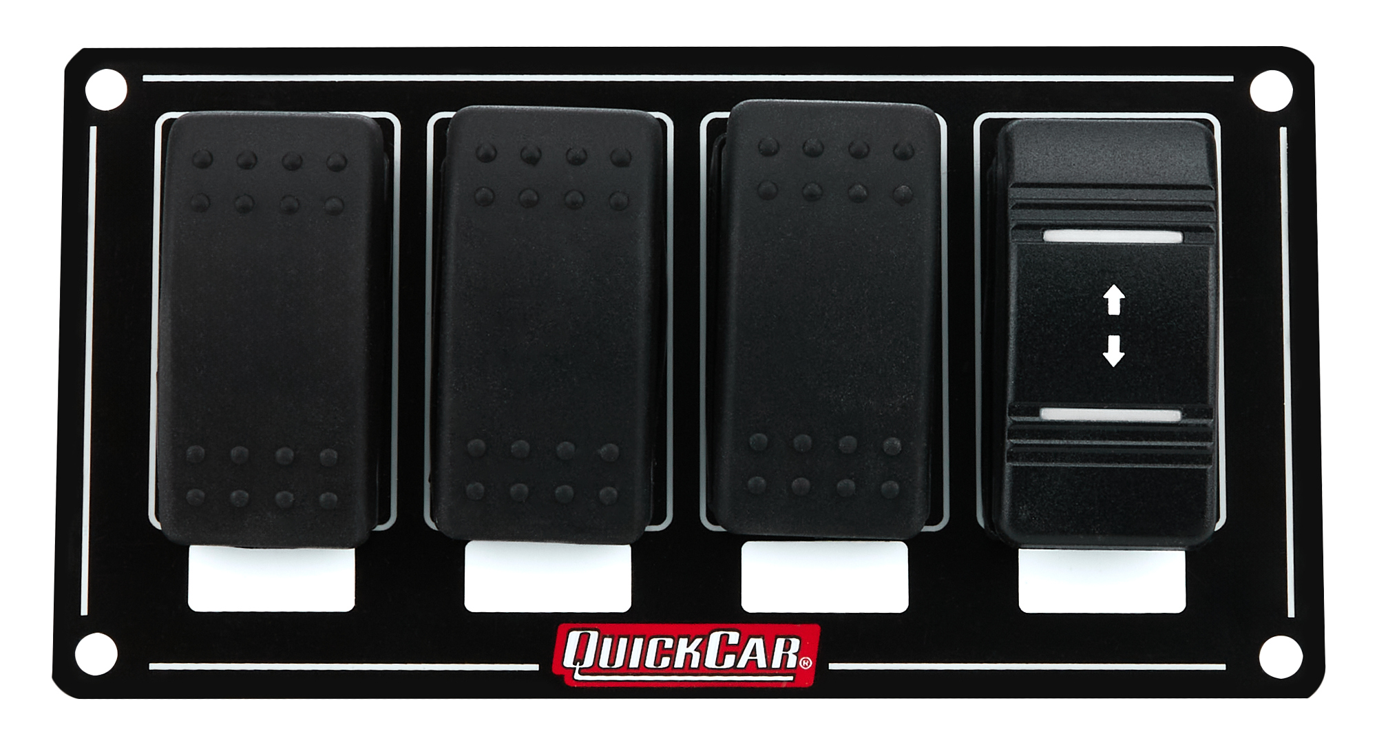 QUICKCAR RACING PRODUCTS — QUICKCAR RACING PRODUCTS Switch Panel Rocker Winch w/ 3 Assessory