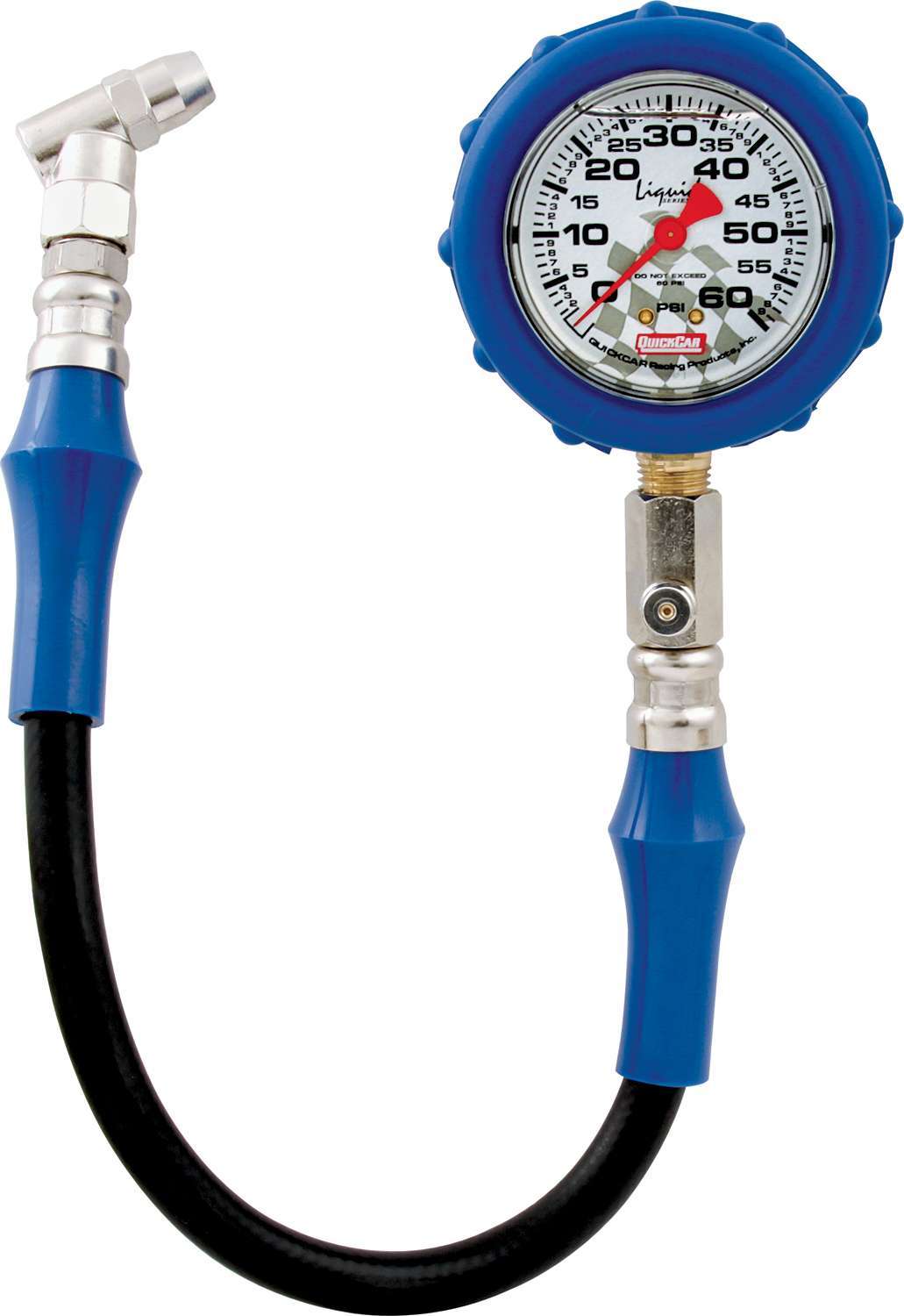 QuickCar 56061 Tire Pressure Gauge, 060 psi, Analog, 21/2