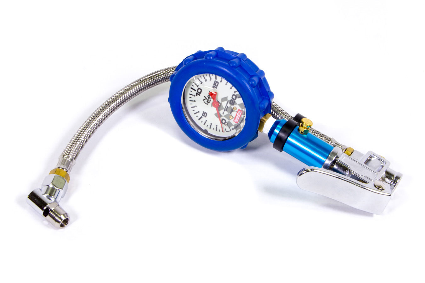 Quickcar Racing Products 56-020 Tire Pressure Gauge Dry 0-20 psi Analog 2.5" Dia 