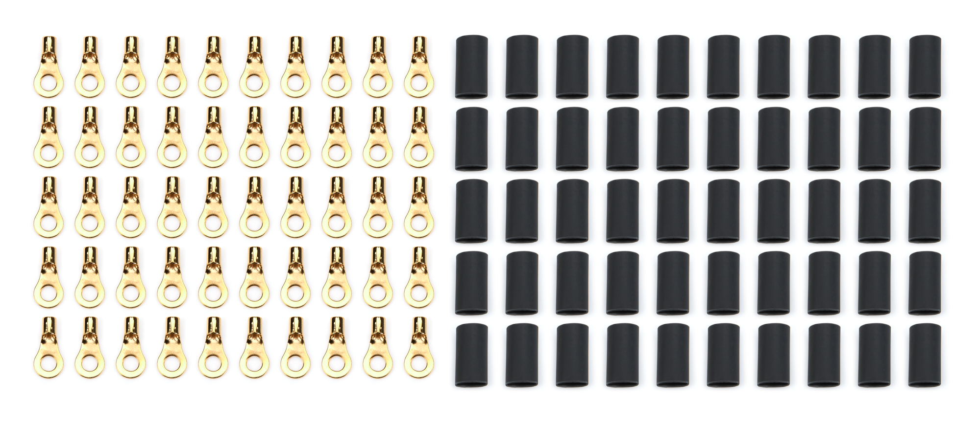 Ring Terminal #8 14-16 Ga w/Heat Shrink 50pk