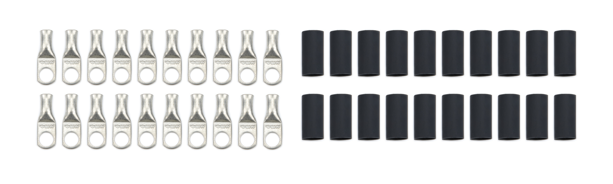 QUICKCAR RACING PRODUCTS — QUICKCAR RACING PRODUCTS Ring Terminal 5/16in 8 Ga w/Heat Shrink 20pk