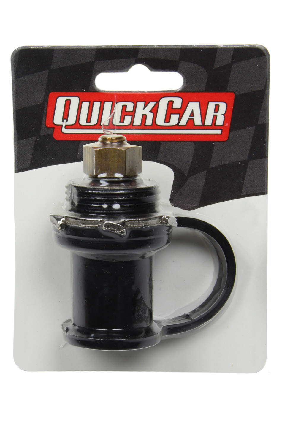 QuickCar 57-702 Remote Battery Terminal, 12V to 16V, 1-1/4 in Diameter Hole, Rubber Cap, Black, Each