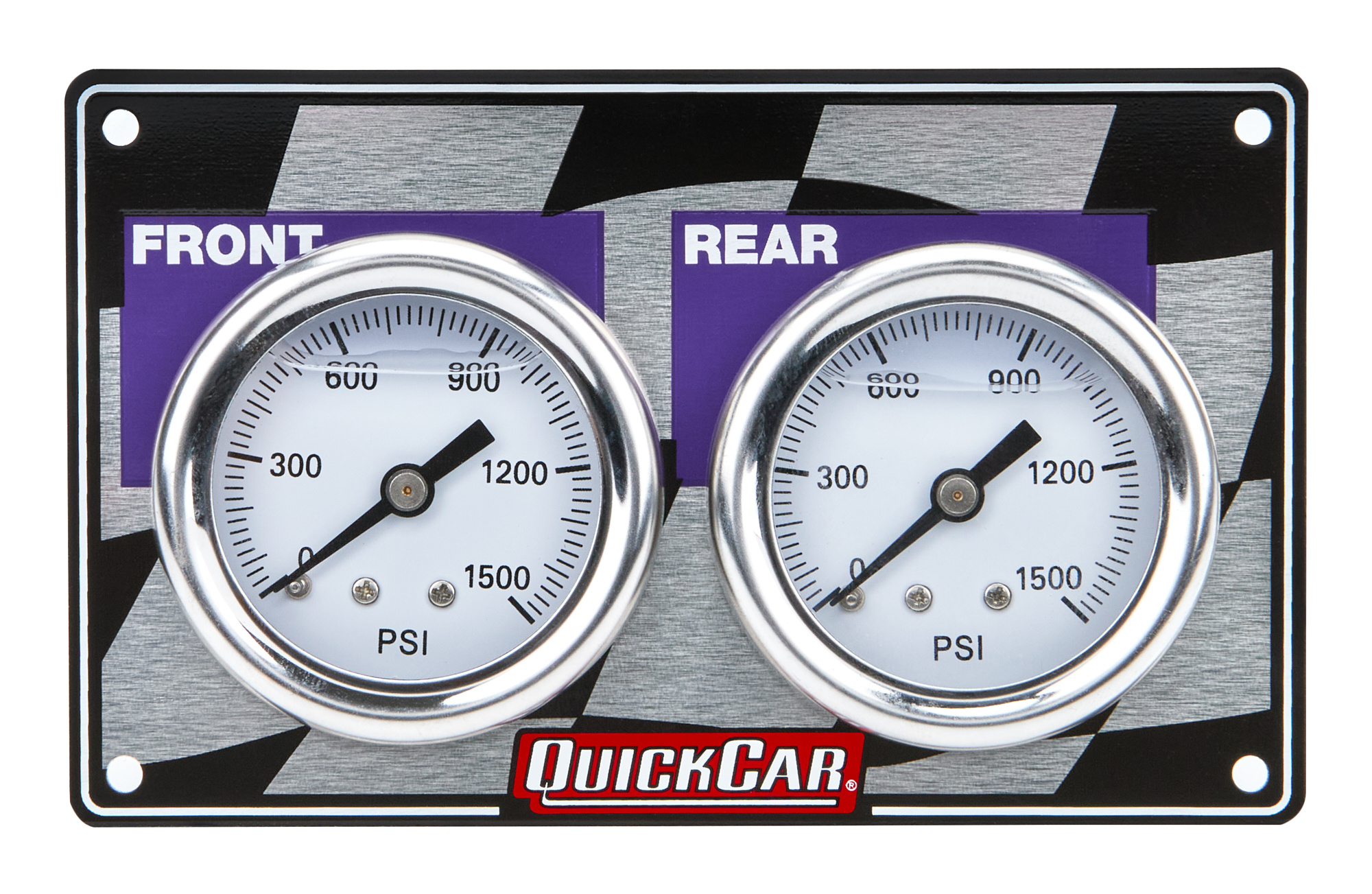 QuickCar 61103 Brake Bias Gauge, Dual Gauge, 01000 psi, Me