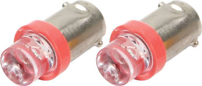 QuickCar 61-691 - LED Light Bulb, Red, Quickcar Gauges / Warning Lights, Pair