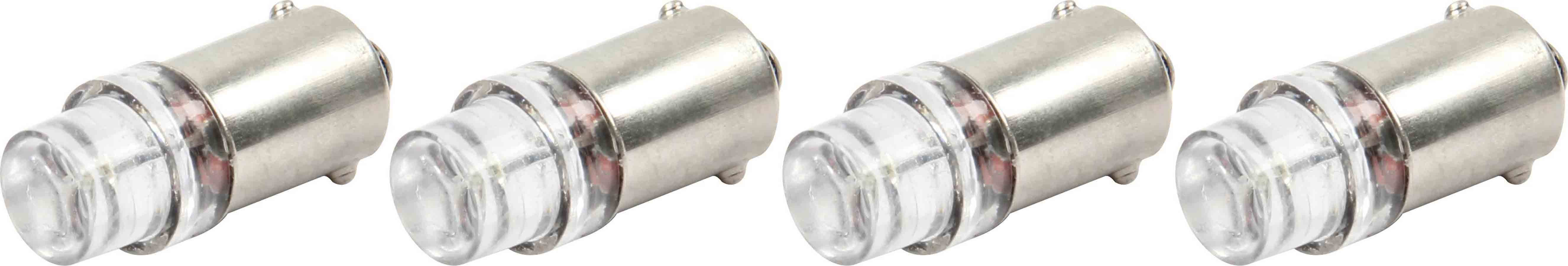 QuickCar 61-698 - LED Light Bulb, White, Quickcar Gauges / Warning Lights, Set of 4