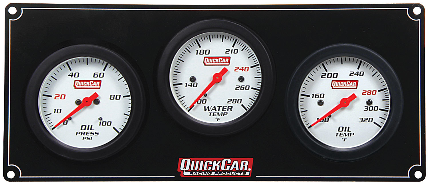 QuickCar 617011 Gauge Panel Assembly, Extreme, Oil Pressure