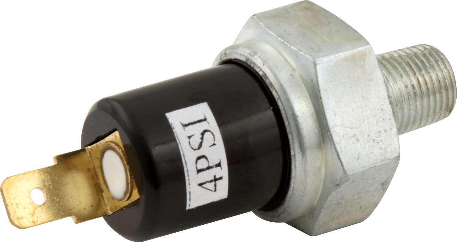 QuickCar 61-730 Pressure Switch, Electric, 4 psi On, 1/8 in NPT Male, Each