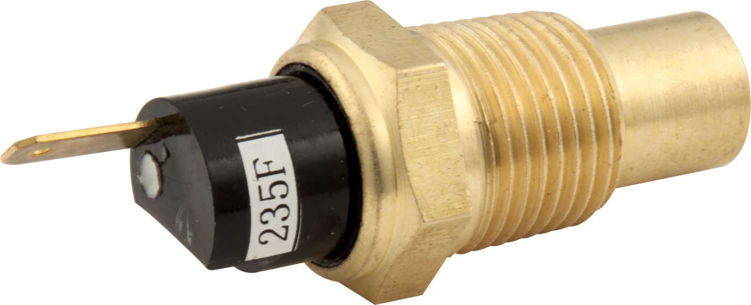 QuickCar 61-740 Temperature Switch, Electric, 235 Degrees On, 1/2 in NPT Male, Each