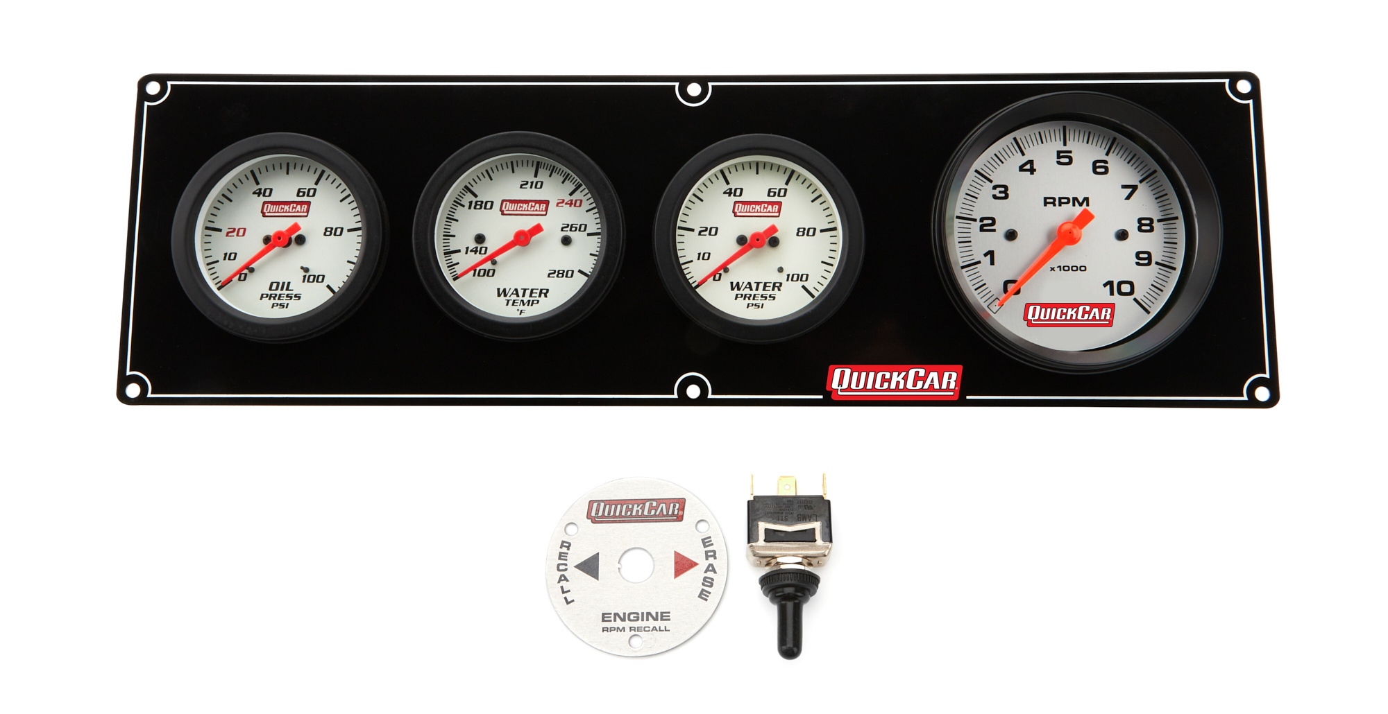 QUICKCAR RACING PRODUCTS — QUICKCAR RACING PRODUCTS Extreme 3-1 OP/WT/WP w/ 3-3/8in Tach