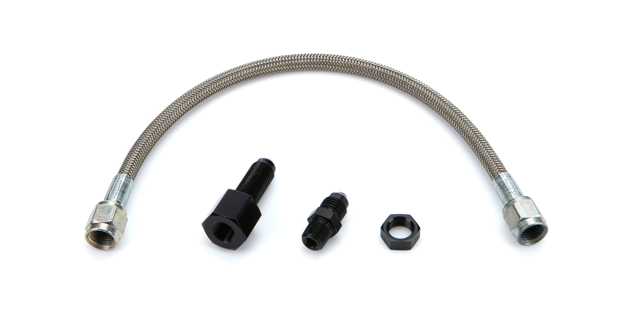 QUICKCAR RACING PRODUCTS — QUICKCAR RACING PRODUCTS Line Kit 12in Steel Braided
