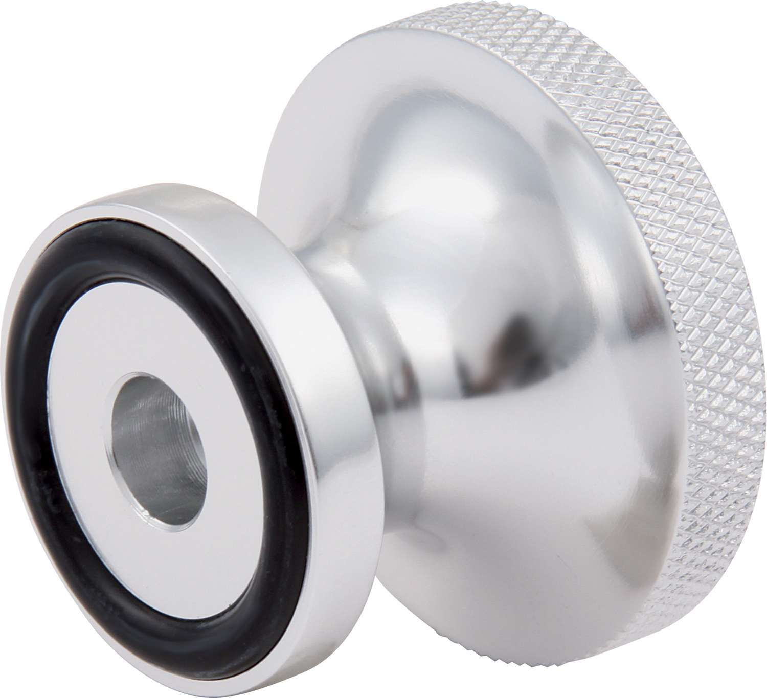 QuickCar 64-149 Air Cleaner Nut, Thumb Screw, 5/16-18 in Thread, O-Ring, Aluminum, Natural, Each