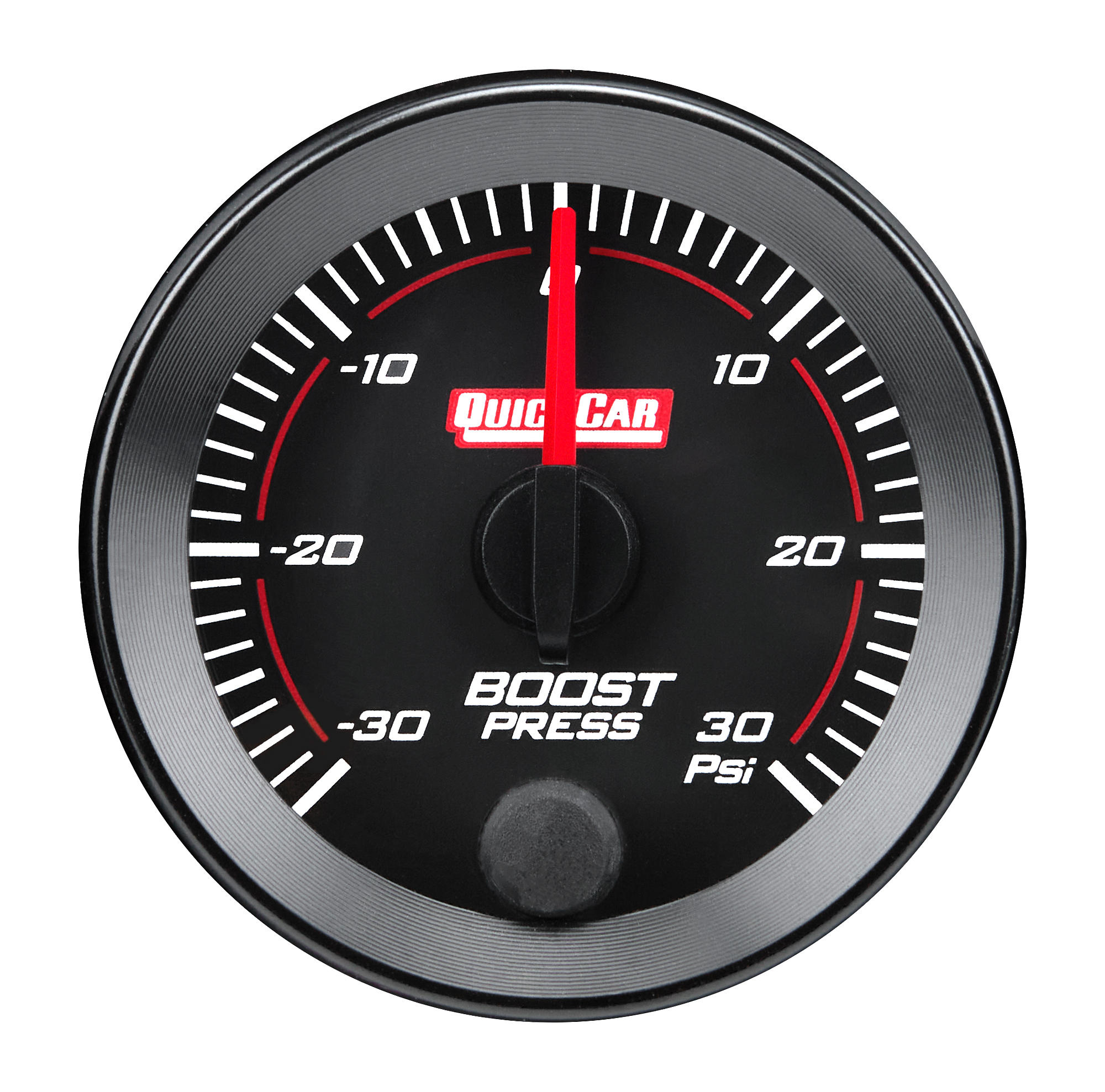 QUICKCAR RACING PRODUCTS — QUICKCAR RACING PRODUCTS RedLine Gauge 2-1/16in Boost -30/30psi