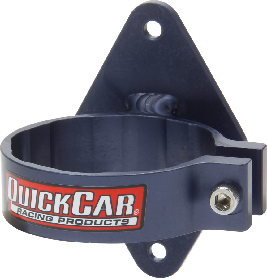 QuickCar 66-925 Ignition Coil Bracket, Canister Style, Firewall Mount, Aluminum, Black Anodized, Universal, Each