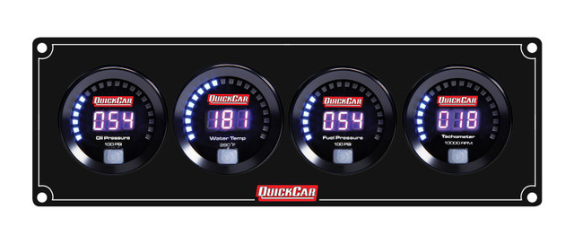 QUICKCAR RACING PRODUCTS — QUICKCAR RACING PRODUCTS Digital 3-1 Gauge Panel OP/WT/FP100