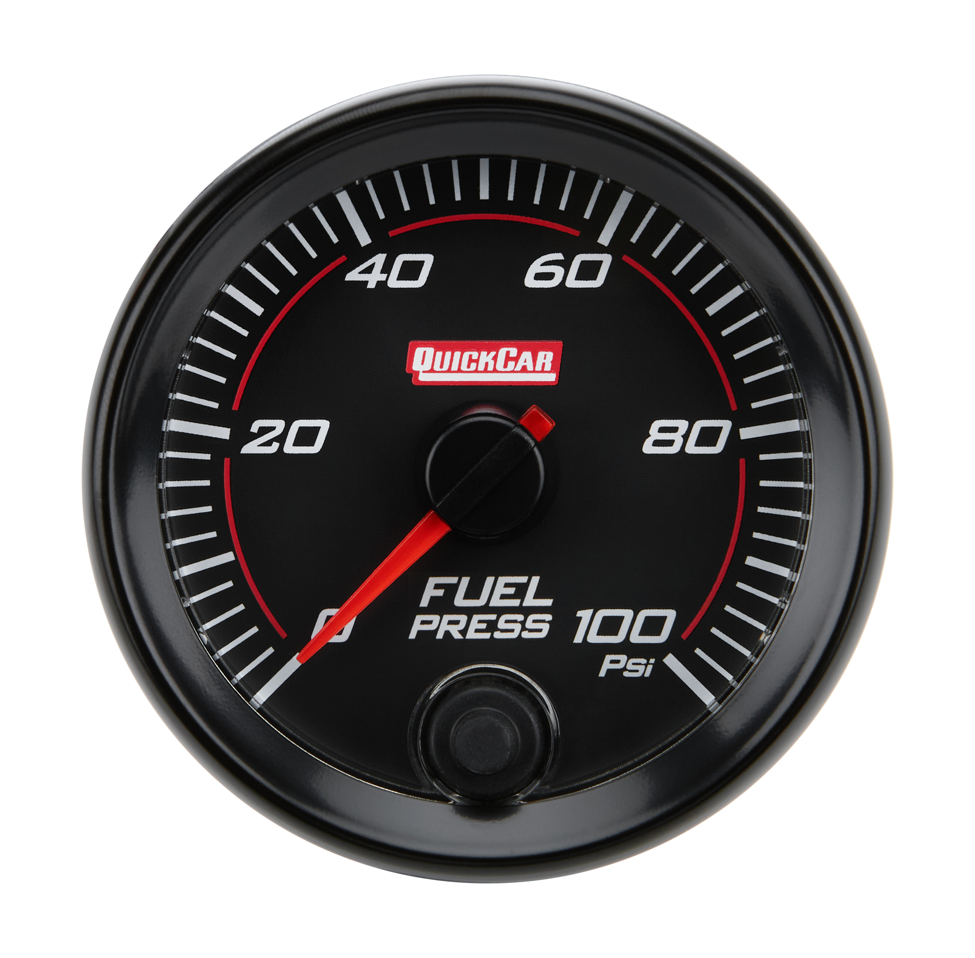 QUICKCAR RACING PRODUCTS — QUICKCAR RACING PRODUCTS RedLine Gauge 2-5/8in Fuel Pressure 0-100psi
