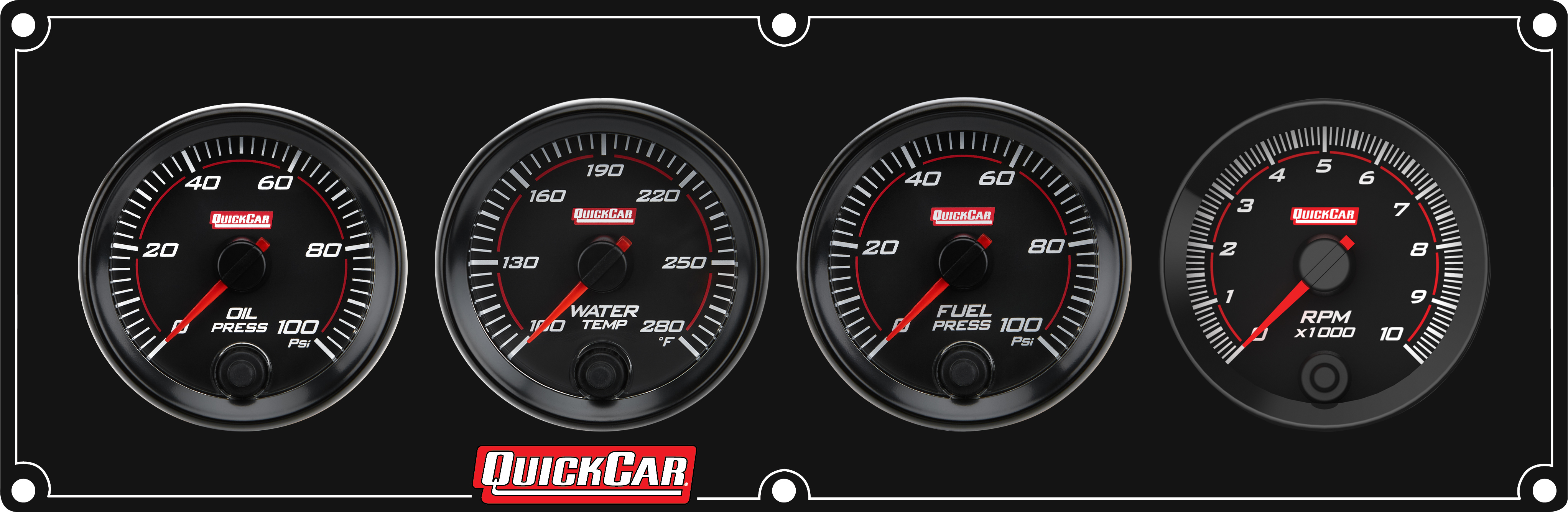 QUICKCAR RACING PRODUCTS — QUICKCAR RACING PRODUCTS RedLine Panel 2-5/8in 3-1 OP/WT/FP100