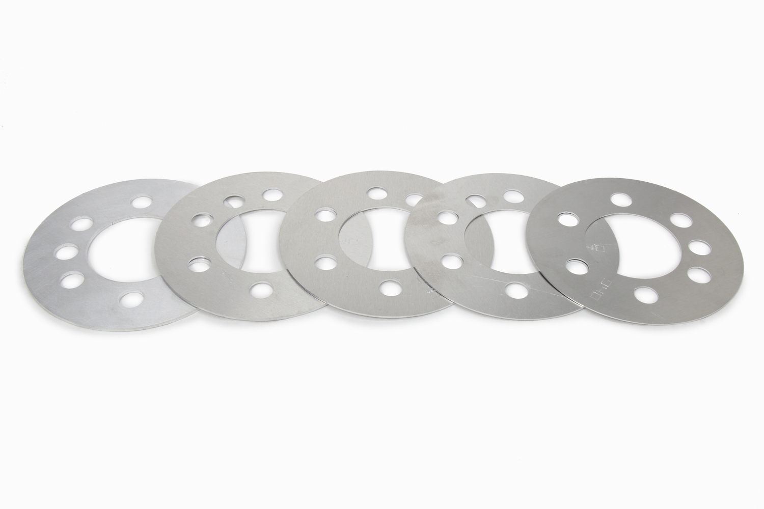Quick Time RM-940 Flexplate Spacer, 0.030, 0.036, 0.048, 0.060 and 0.075 in Thick, 4.600 in OD, 2.066 in ID Center Hole, Steel, Zinc Oxide, GM, Kit