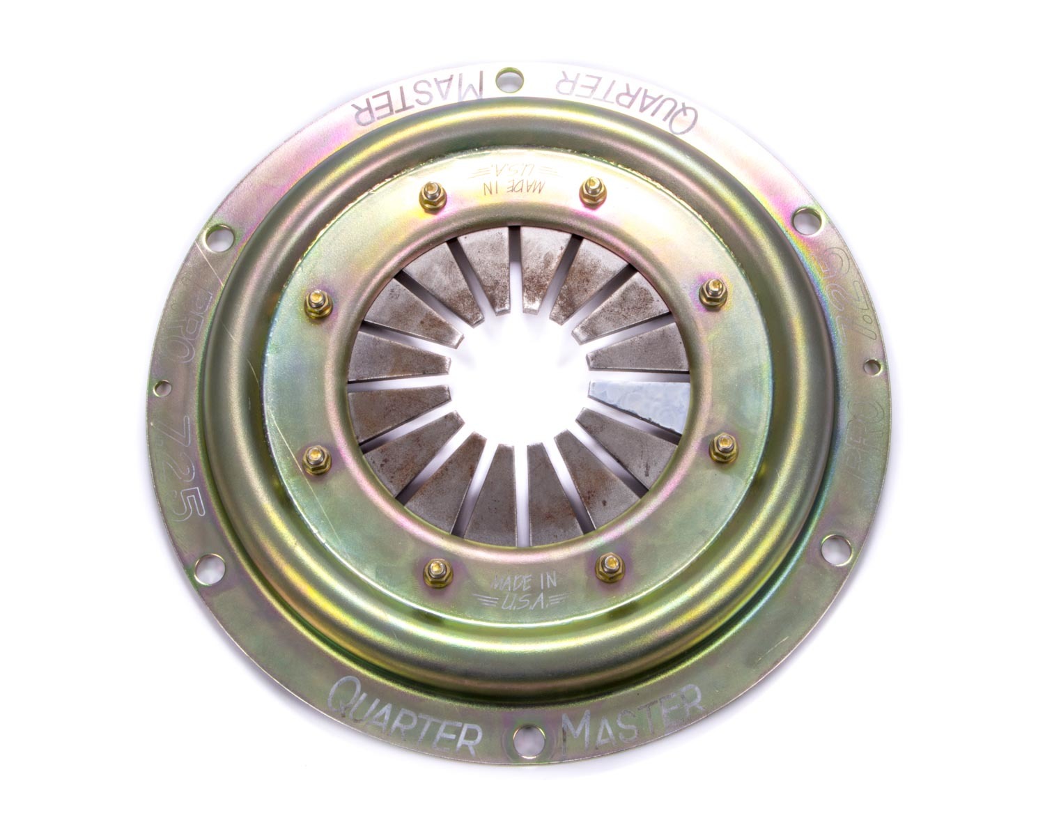 Quarter Master 309500 - Clutch Cover Assembly, Pro-Series, 7.25 in Diameter, Steel, Quarter Master Pro-Series Clutches, Each