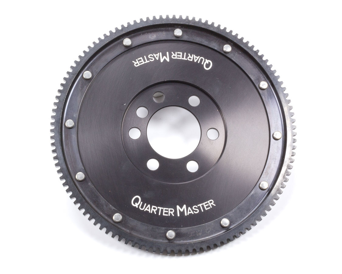 Quarter Master 509134 - Flywheel, 110 Tooth, Internal Balance, Steel, Quarter Master Street Stock Clutches, 1 Piece Seal, Chevy, Each