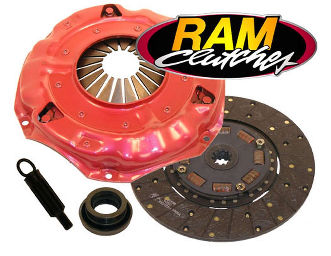 Ram Clutch 88762HDX - Clutch Kit, HDX, Single Disc, 11 in Diameter, 1-1/8 in x 10 Spline, Sprung Hub, Organic, GM, Kit