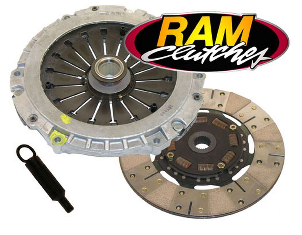Ram Clutch 98516 - Clutch Kit, Power Grip, Single Disc, 11 in Diameter, 1-1/8 in x 26 Spline, Sprung Hub, Metallic / Organic, GM LT-Series 1993-97, Kit