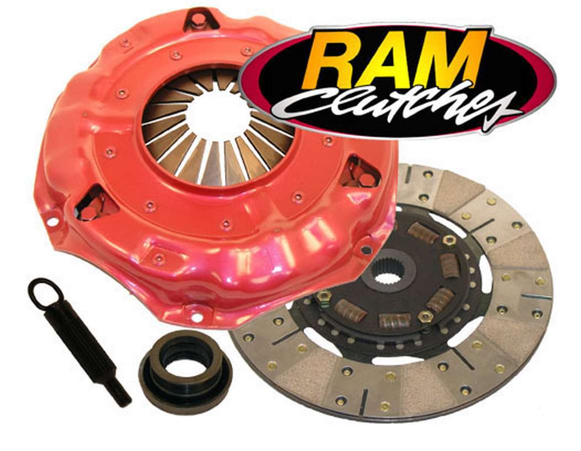 Ram Clutch 98764HD - Clutch Kit, Power Grip HD, Single Disc, 11 in Diameter, 1-1/8 in x 26 Spline, Sprung Hub, Metallic, GM, Kit