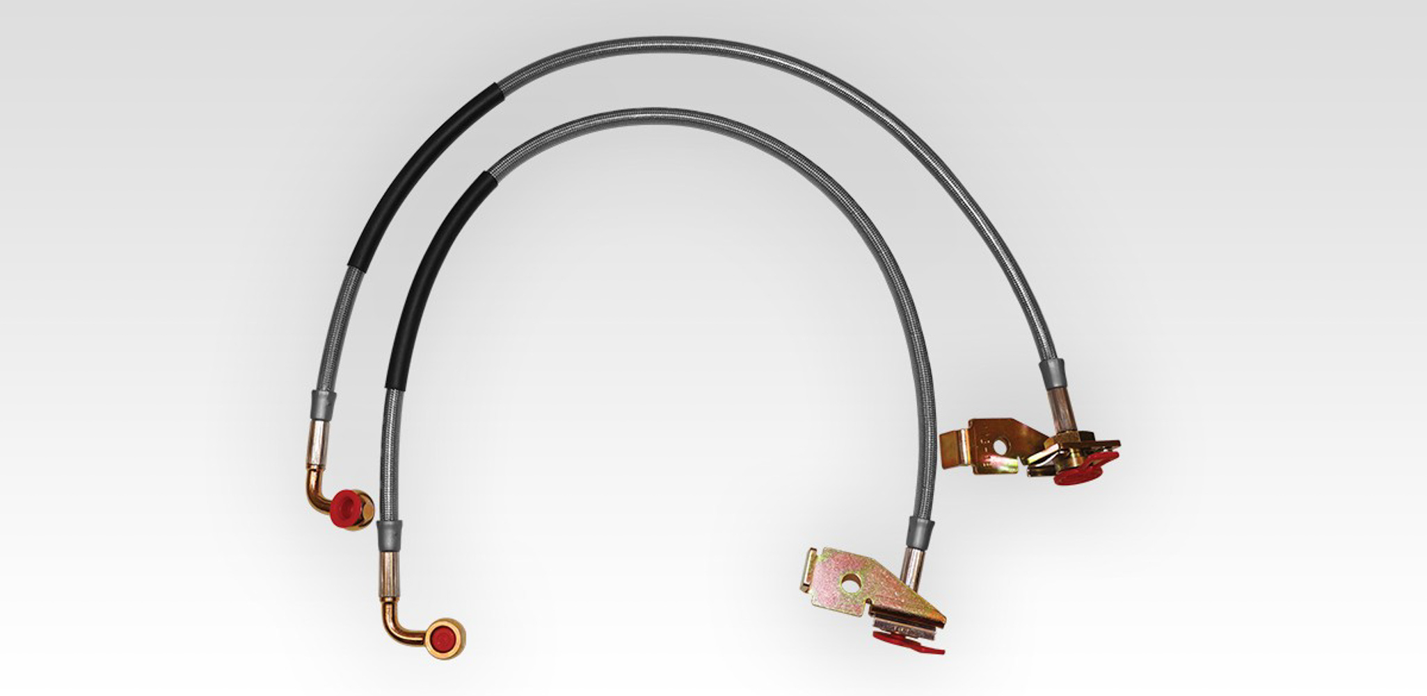 Rancho 07-16 Jeep Wrangler Front Brake Lines thumbnail 4