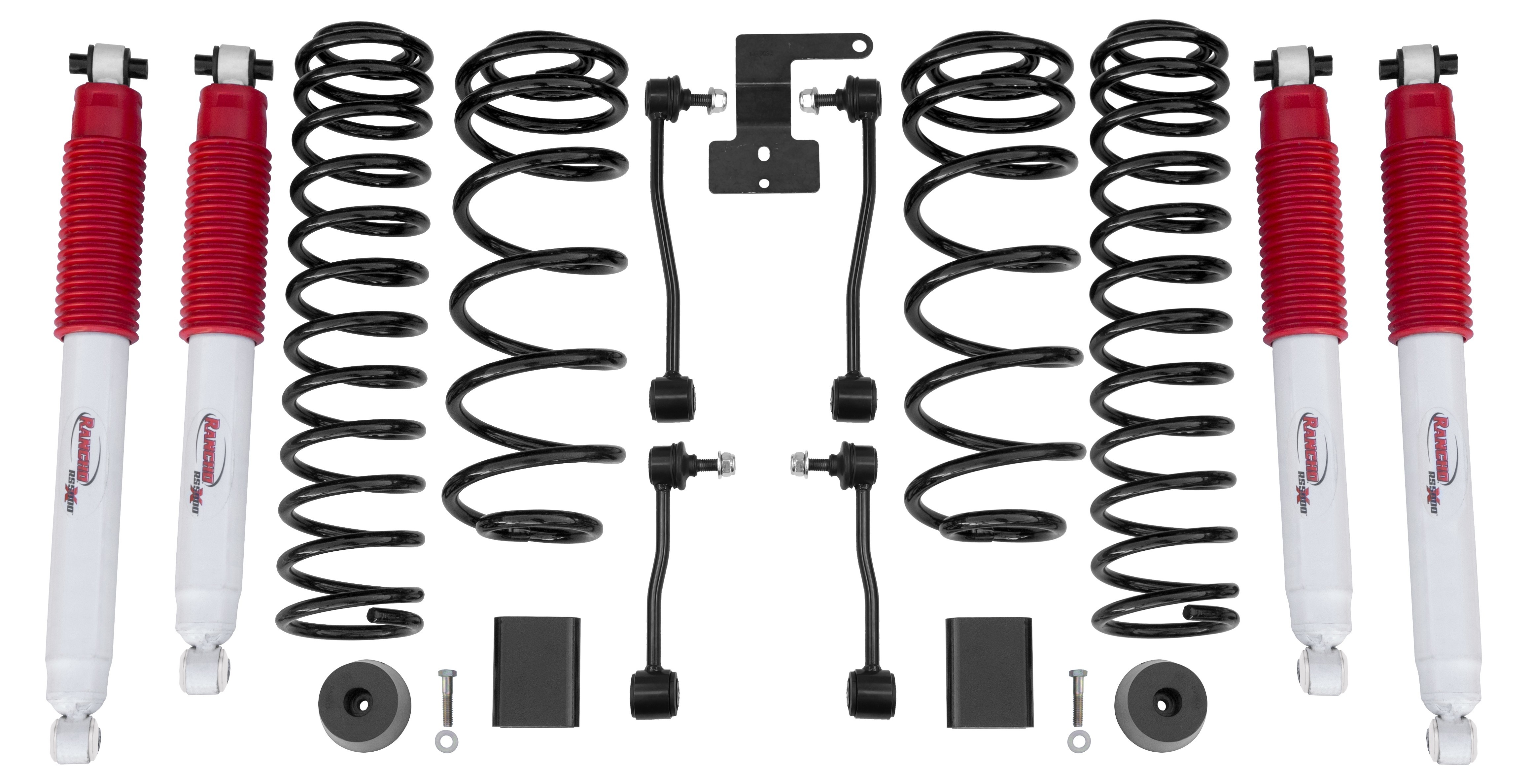 Rancho 18-20 Jeep Wrangler Fr and R Suspension System - Master Part Number - Two Boxes (1x rhoRS66121BR5-1, 1x rhoRS66121BR5-2) thumbnail 4