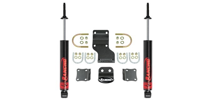 Rancho 18-23 Jeep Wrangler JL Front Steering Stabilizer Kit thumbnail 2