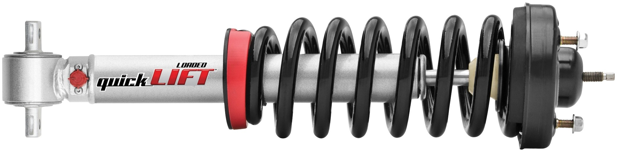 Strut - QuickLift Loaded - Twintube - Steel - Silver Paint - Front Left - Ford Fullsize Truck 2021-23 - Each