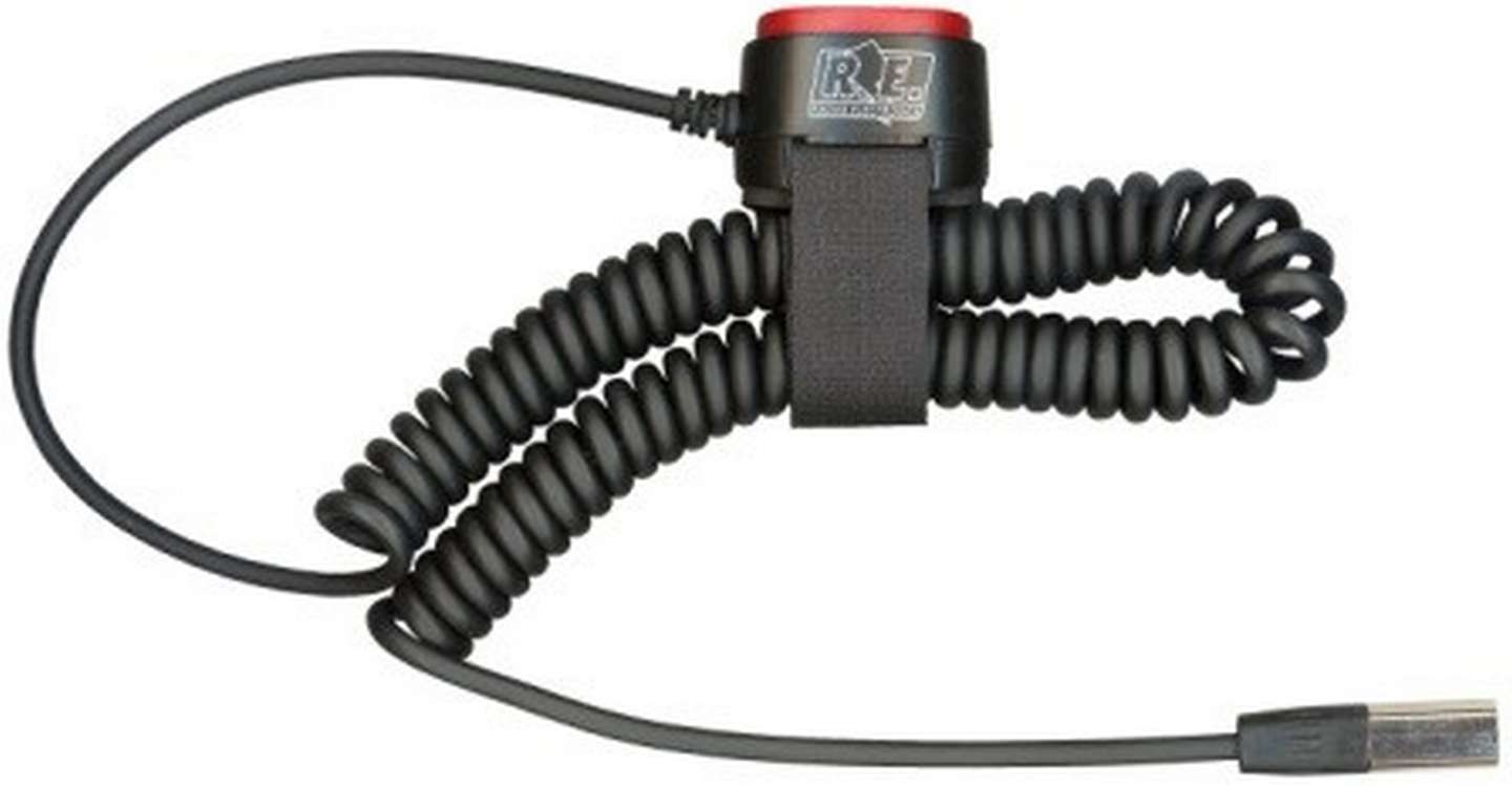 Racing Electronics RE503 - Push-To-Talk Switch, Legacy Series, Hook and Loop Steering Wheel Mount, Each