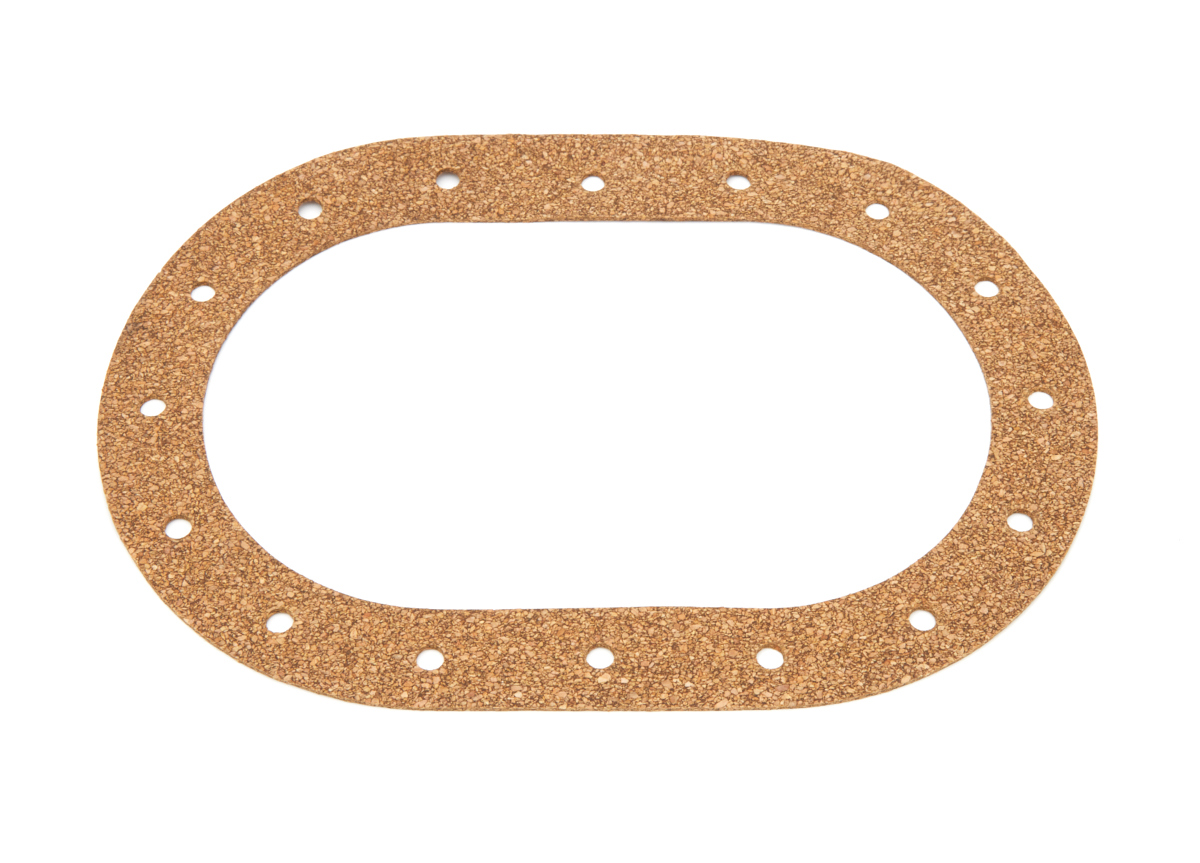 RCI 0111 Fuel Cell Fill Plate Gasket, 16-Bolt, Oval, Cork, RCI Circle Track Fuel Cells, Each