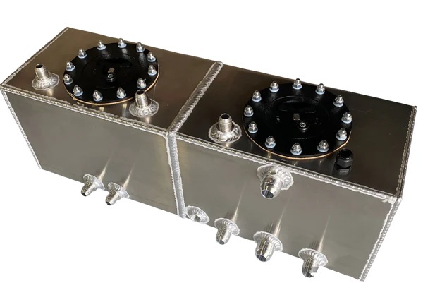 RCI — RCI Fuel Tank 4 Gal Alum & Fuel Cooler Raw