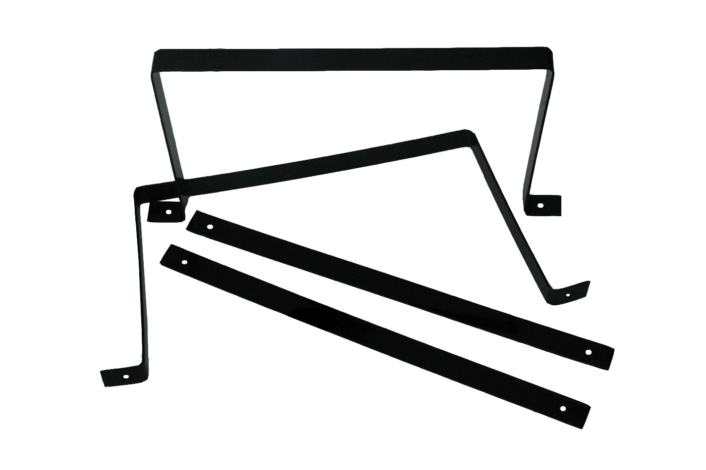 RCI 7519A - Fuel Cell Mounting Strap, 17 in Wide x 10 in Tall, Steel, Black Primer, RCI 2120 Series 12 Gallon Fuel Cells, Kit