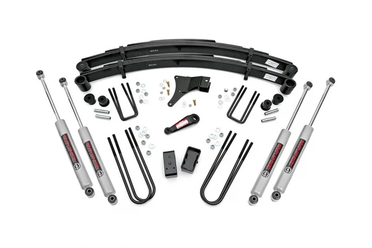 86-97 Ford F350 4WD 4in Lift Kit