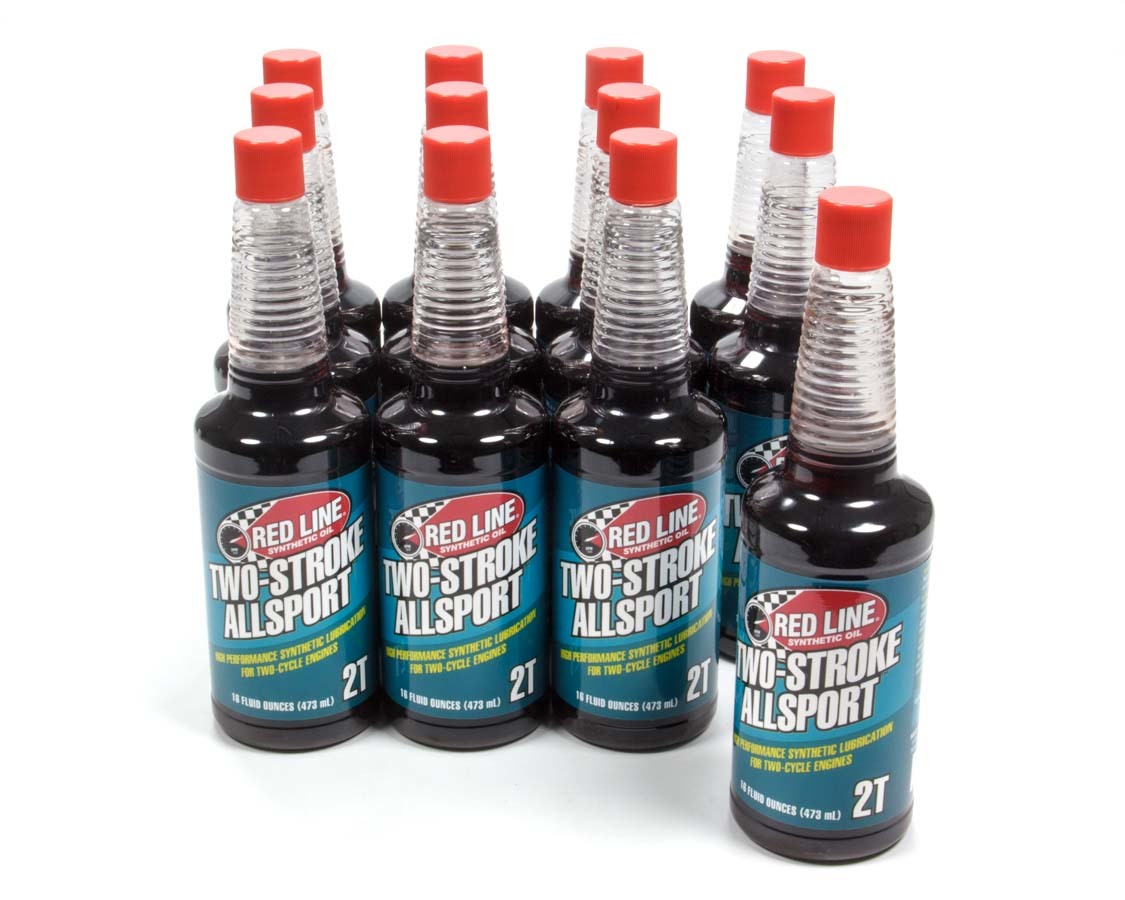 Red Line All Sport Two-Stroke Oil 40803 Motor Oil, Two-Stroke, Synthetic, 16 oz., Each thumbnail 2