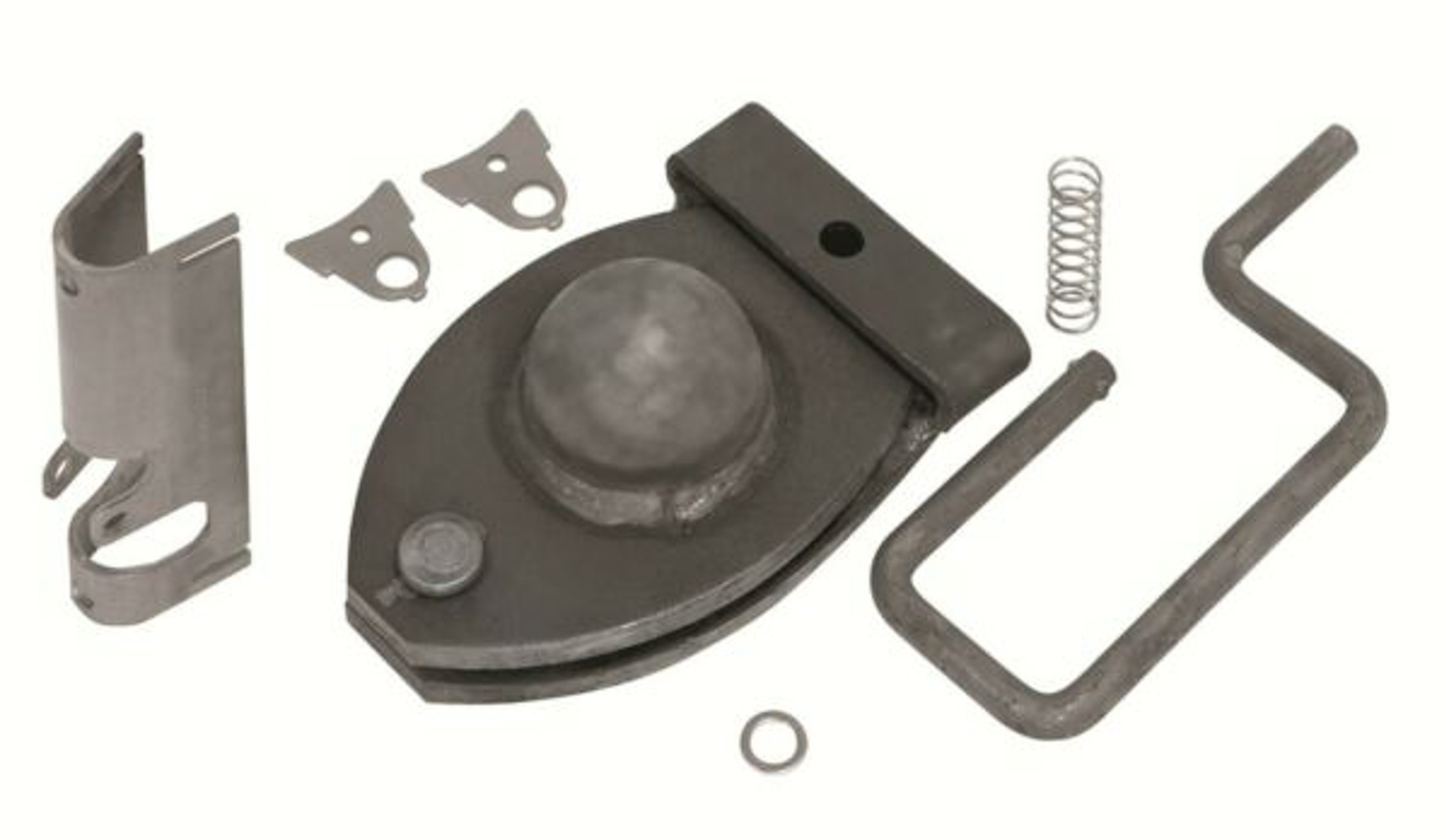 Gooseneck Coupler Kit - Bulldog - Locking Pin Assembly - 20000 lb Capacity - Locking Pin Cover / Hardware Included - Kit