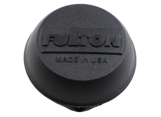 Jack Handle Cap - Replacement - Black - Plastic - Fulton 2 in Diameter Jacks - Each