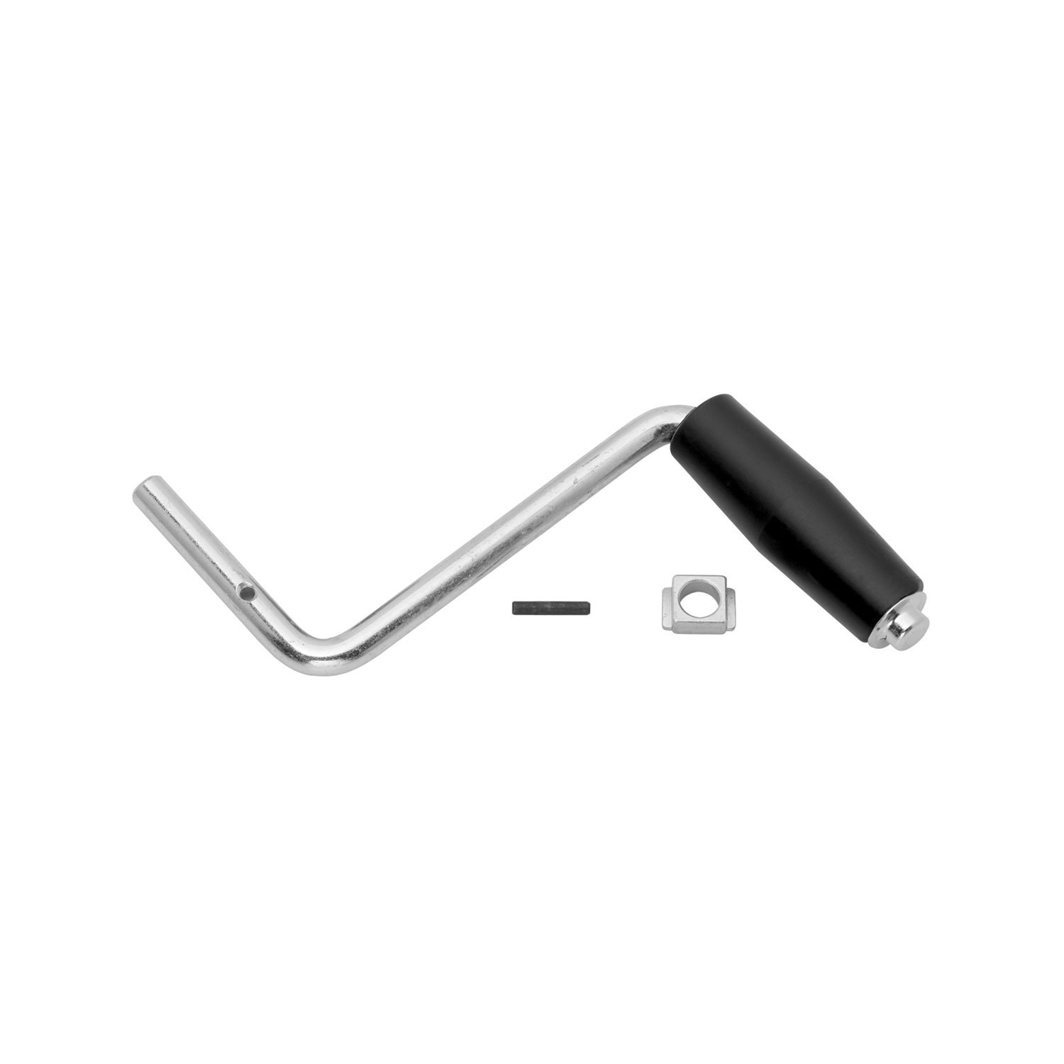 Trailer Jack Handle - Bushing / Pin Included - Steel - Zinc Oxide - Reese Sidewind Jacks - Each