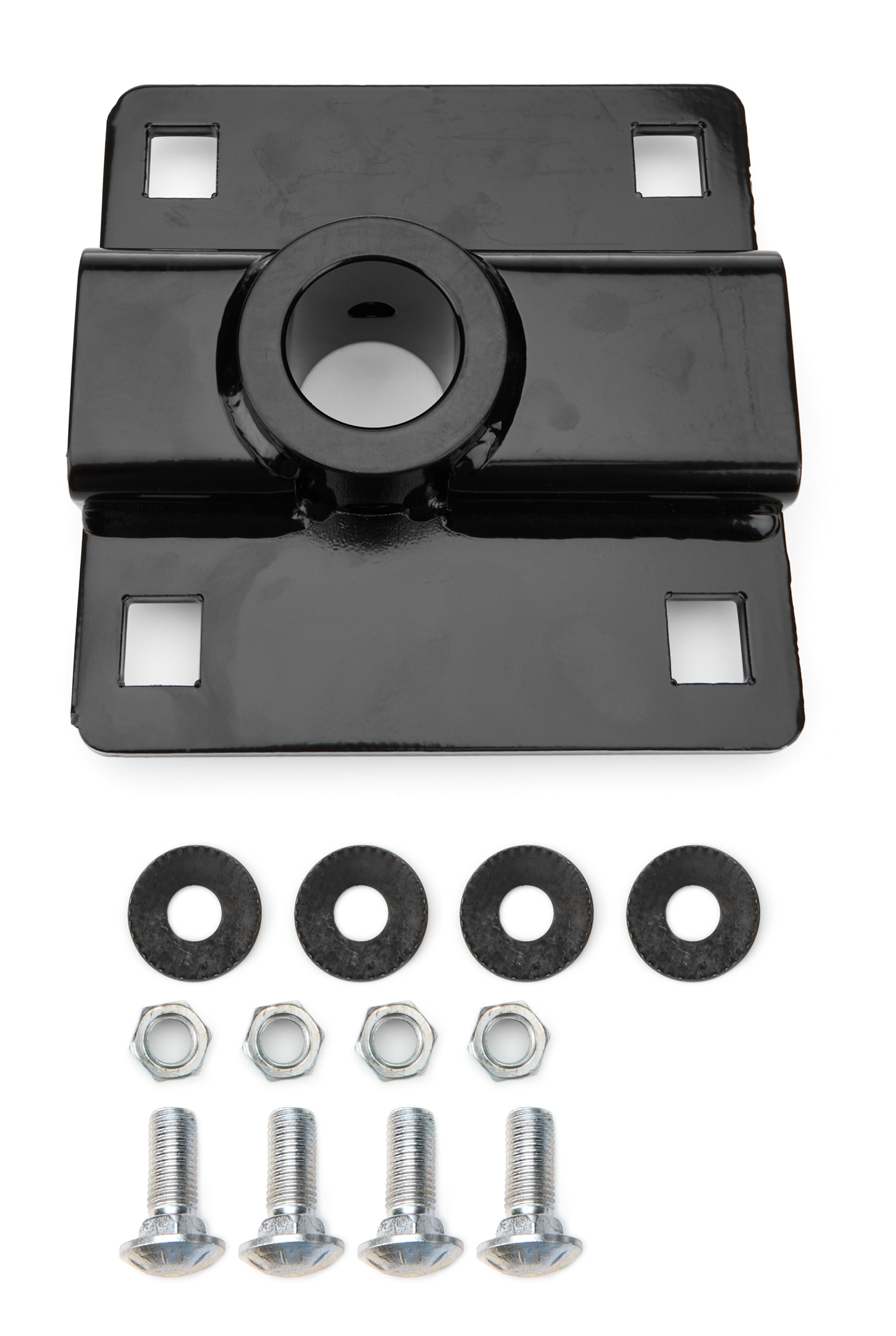 Gooseneck Hitch - Elite Series - Bracket / Hardware Included - Steel - Black Powder Coat - Ford Fullsize Truck 2011 - Kit
