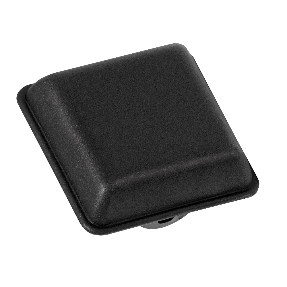 Tongue Jack End Cap - Removable - 2-1/4 in - Square Tube Jacks - Plastic - Black - Each