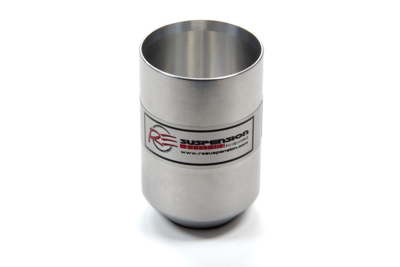 RE Suspension RE-BRCUP-14/3 Bump Stop Cup, 3 in Cup, 14 mm Shaft, Aluminum, Polished, Universal, Each