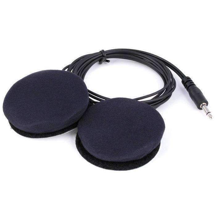 Rugged Radios HKP-SPK-MONO - Helmet Speakers, Mono, Hook and Loop Fasteners, 3.5 mm Input Jack, Each