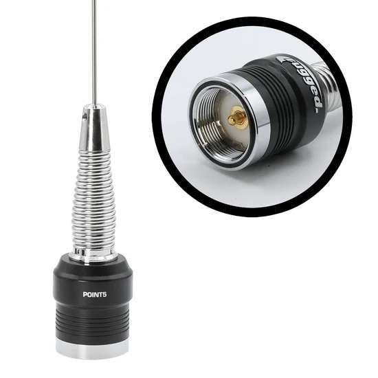 Rugged Radios GMRS and UHF No Ground Plane NGP Tuned Whip Antenna thumbnail 3