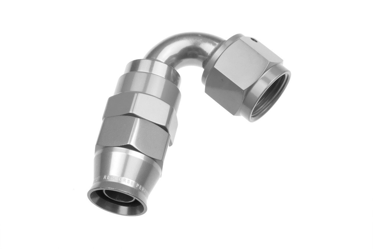 REDHORSE PERFORMANCE — REDHORSE PERFORMANCE 10AN 120 Degree PTFE Reusable Hose End Black