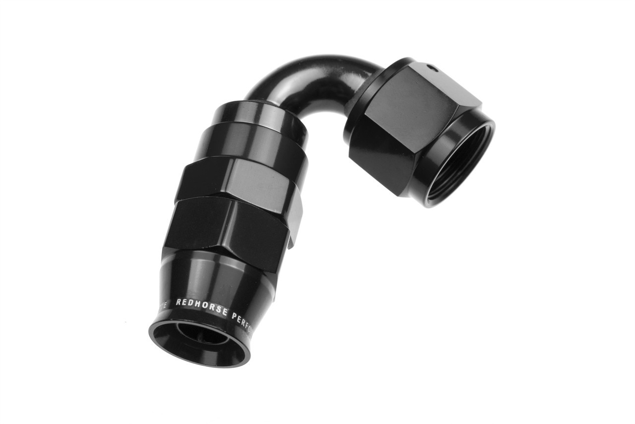 REDHORSE PERFORMANCE — REDHORSE PERFORMANCE 12AN 120 Degree PTFE Reusable Hose End Black