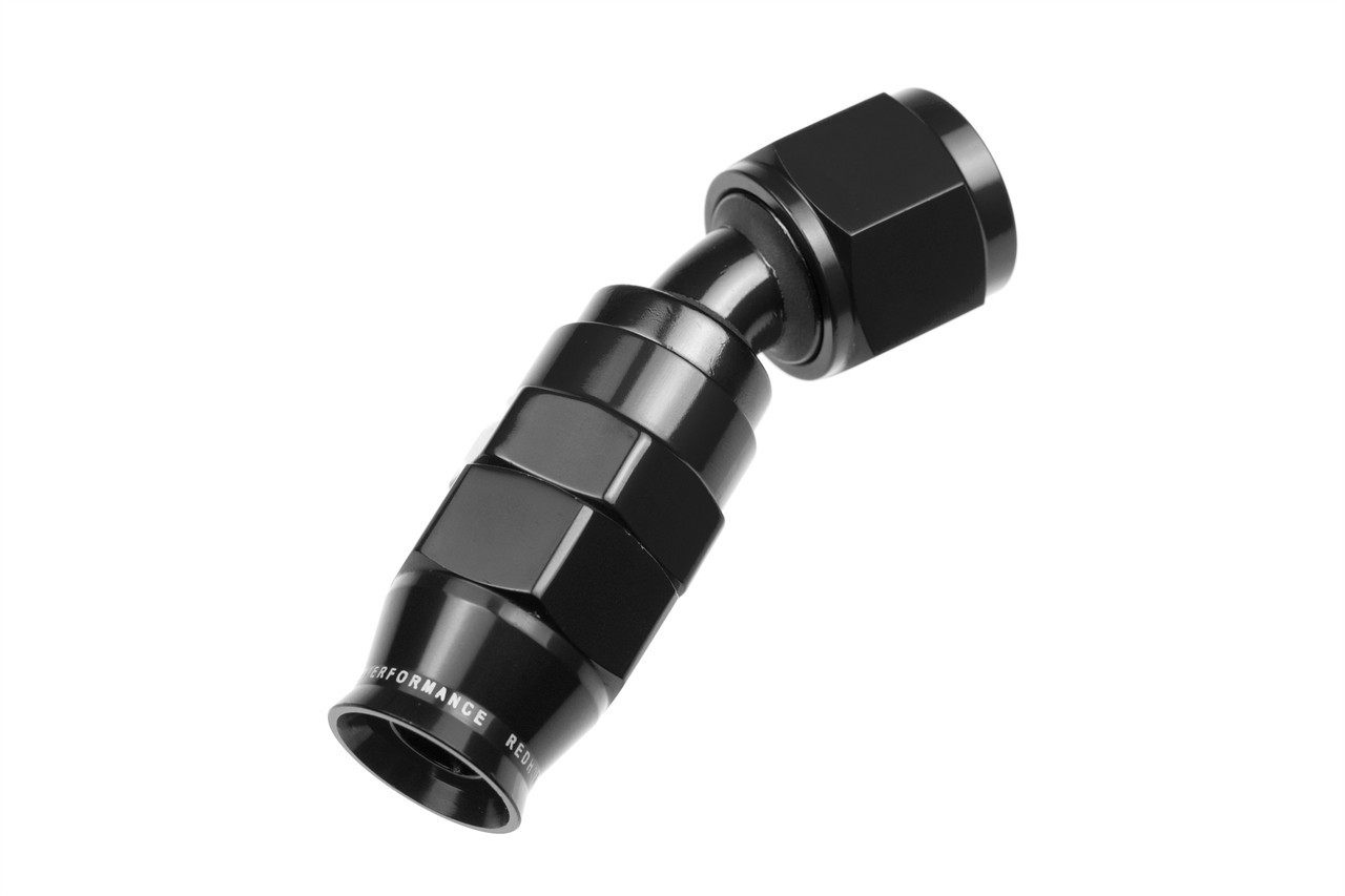 REDHORSE PERFORMANCE — REDHORSE PERFORMANCE 10AN 30 Degree PTFE Reusable Hose End Black