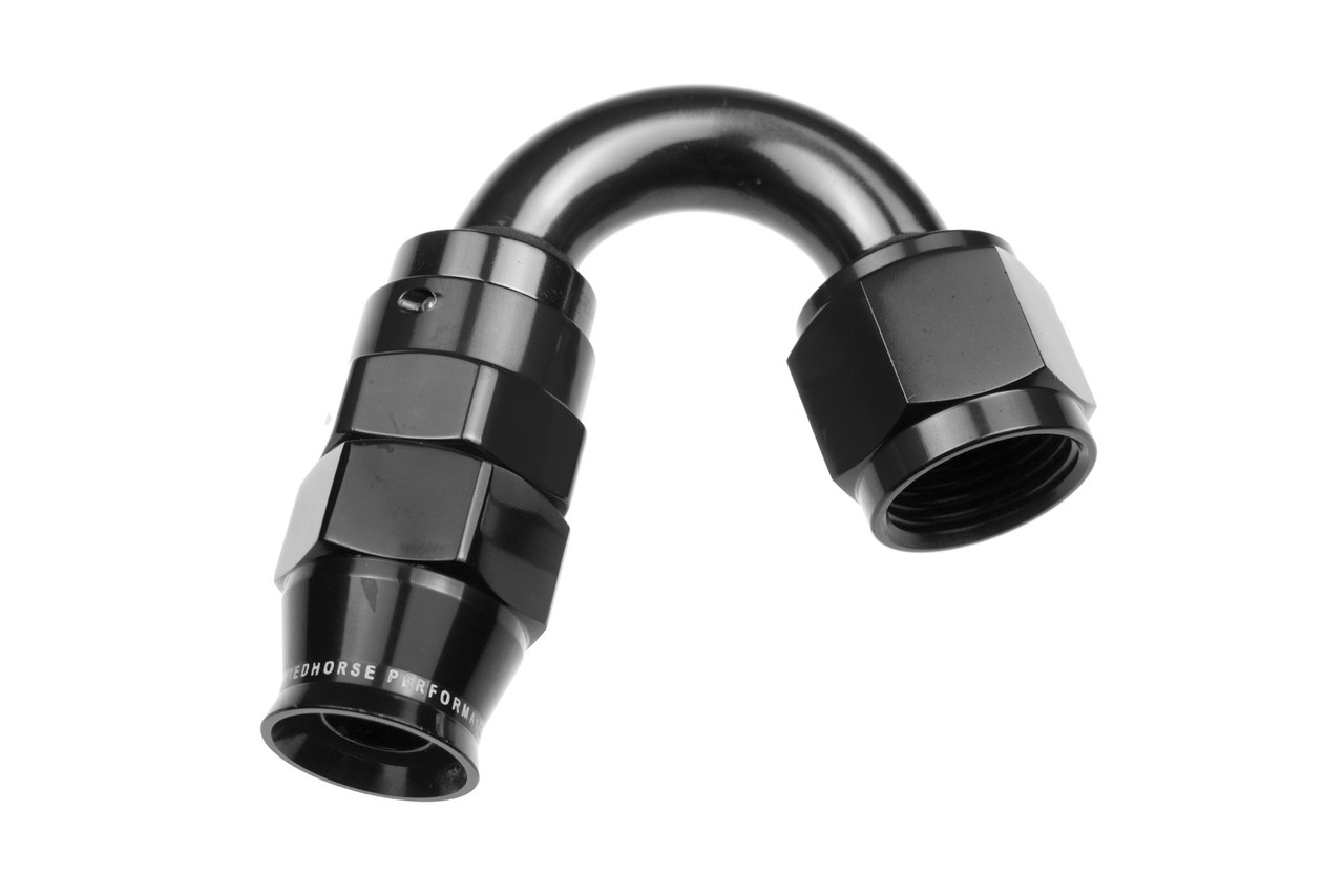 REDHORSE PERFORMANCE — REDHORSE PERFORMANCE 10AN 150 Degree PTFE Reusable Hose End Black